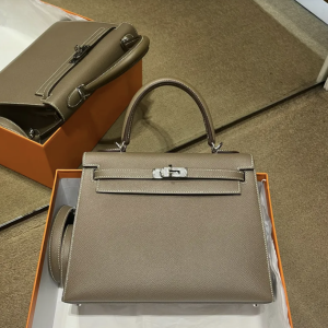 Kelly 25 18 etoupe ck epsom Y (閒置品)